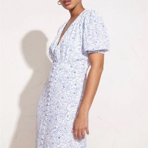 faithful the brand bellavista midi dress
